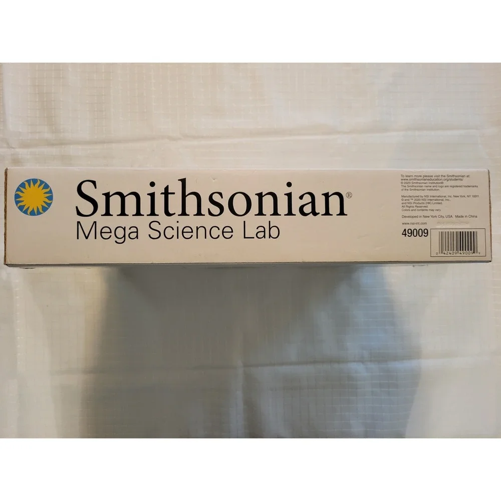 Smithsonian Mega Science Lab STEM Kit 6 Activities Volcano Dino Dig Crystal